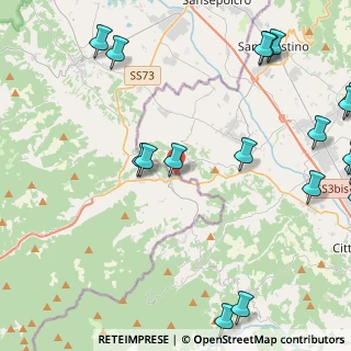 Mappa Strada Comunale del Cimitero, 52035 Monterchi AR, Italia (6.67)