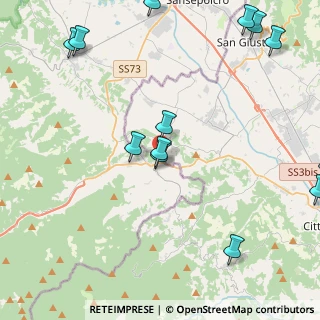 Mappa Strada Comunale del Cimitero, 52035 Monterchi AR, Italia (6.70412)