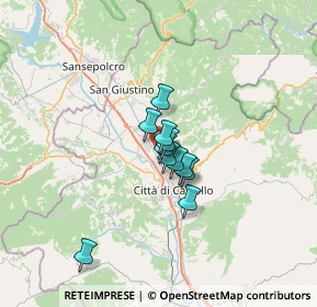 Mappa Via Giovan Battista Venturelli, 06012 Città di Castello PG, Italia (3.84364)