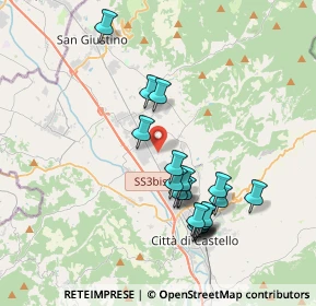 Mappa Vocabolo san Magno 29 Regnano, 06012 Città di Castello PG, Italia (3.7495)