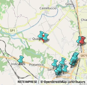 Mappa SP 1 Setteponti Provinc.le L.Quarata, 52100 Quarata AR, Italia (2.952)