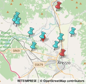 Mappa SP 1 Setteponti Provinc.le L.Quarata, 52100 Quarata AR, Italia (4.19)