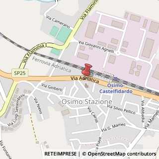 Mappa Via Adriatica, 60, 60027 Osimo, Ancona (Marche)