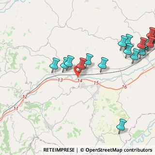 Mappa Via Eugenio Curiel, 60030 Castelbellino AN, Italia (6.046)