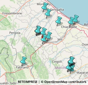 Mappa 60031 Castelplanio AN, Italia (17.521)