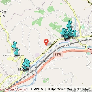 Mappa Via San Filippo, 60031 Castelplanio AN, Italia (1.276)