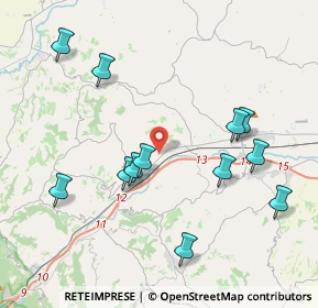 Mappa Via San Filippo, 60031 Castelplanio AN, Italia (4.36083)