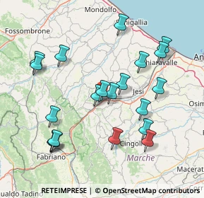 Mappa Via San Filippo, 60031 Castelplanio AN, Italia (16.387)