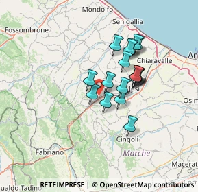 Mappa Via San Filippo, 60031 Castelplanio AN, Italia (10.58556)