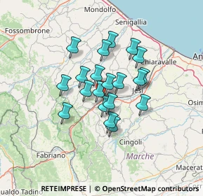 Mappa Via San Filippo, 60031 Castelplanio AN, Italia (9.9005)