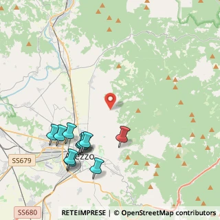 Mappa Strada Comunale Antria - S. Polo, 52100 Arezzo AR, Italia (4.89273)