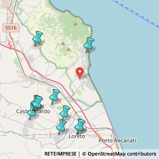 Mappa Via Svarchi Alti, 60026 Numana AN, Italia (5.73727)