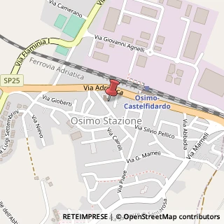 Mappa Via Camillo Benso Cavour, 3, 60027 Osimo Stazione AN, Italia, 60027 Osimo, Ancona (Marche)