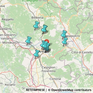 Mappa Località Antria, 52100 Arezzo AR, Italia (9.26167)