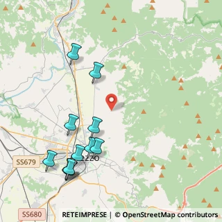 Mappa Località Antria, 52100 Arezzo AR, Italia (5.00636)