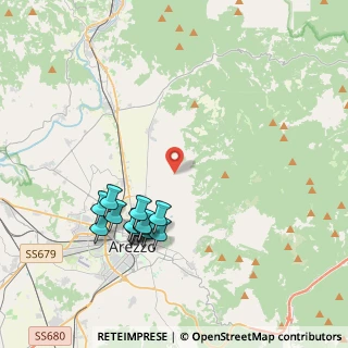 Mappa Località Antria, 52100 Arezzo AR, Italia (4.19)