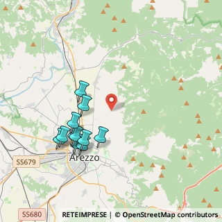 Mappa Località Antria, 52100 Arezzo AR, Italia (4.00818)