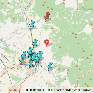 Mappa Località Antria, 52100 Arezzo AR, Italia (4.29357)