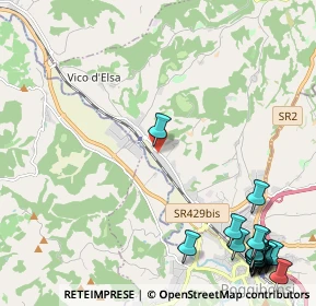 Mappa Via Caduti di Nassiriya, 50021 Barberino Val D'elsa FI, Italia (3.54368)