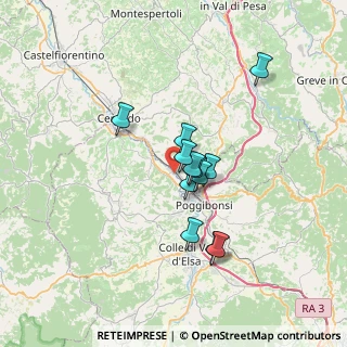 Mappa Loc. Cusona, 50021 Barberino Val D'elsa FI, Italia (5.3025)