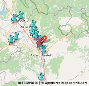 Mappa Nucleo, 06012 Città di Castello PG, Italia (6.90467)