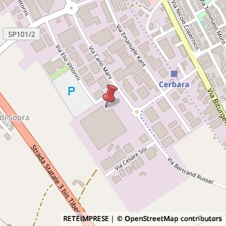 Mappa Via Carlo Marx, 06012 Cerbara PG, Italia, 06012 Città di Castello, Perugia (Umbria)