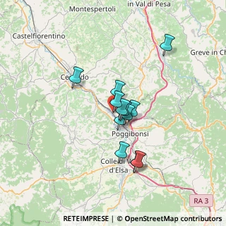 Mappa Via Caduti di Nassiriya, 50021 Barberino Tavarnelle FI, Italia (5.09167)