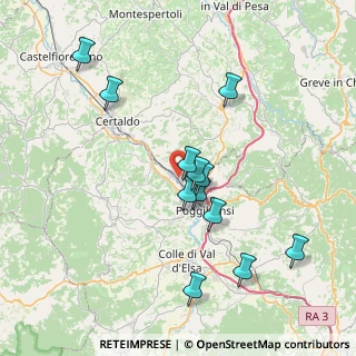 Mappa Via Caduti di Nassiriya, 50021 Barberino Tavarnelle FI, Italia (7.58667)