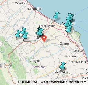 Mappa Via di Jesi, 60030 Santa Maria Nuova AN, Italia (16.422)