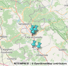 Mappa Via della Concordia, 06012 Città di Castello PG, Italia (25.36)