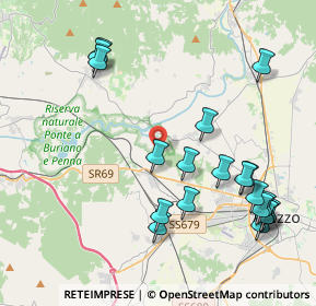 Mappa Località Indicatore 102 zona B, 52100 Arezzo AR, Italia (4.8425)