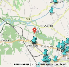 Mappa Località Indicatore 102 zona B, 52100 Arezzo AR, Italia (3.3485)