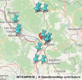 Mappa Località Indicatore 102 zona B, 52100 Arezzo AR, Italia (14.66769)