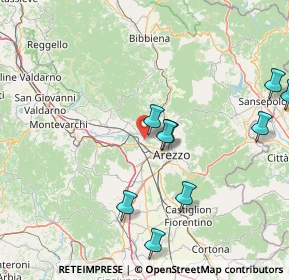 Mappa Località Indicatore 102 zona B, 52100 Arezzo AR, Italia (31.41706)