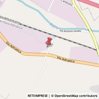Mappa Via delle Industrie, SNC, 60022 Castelfidardo, Ancona (Marche)