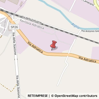 Mappa Via Adriatica, 16, 60022 Castelfidardo, Ancona (Marche)