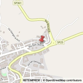 Mappa Via Don Sturzo, 29, 60027 Osimo, Ancona (Marche)