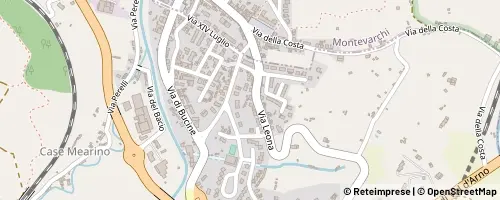 Mappa Bucine
