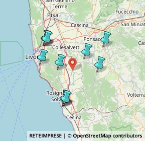 Mappa Via Roma, 56040 Orciano Pisano PI, Italia (14.08909)