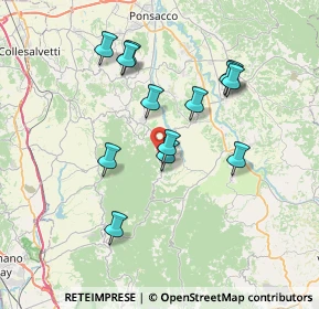 Mappa SP 48 del Monte Vaso, 56034 Chianni PI (6.92077)