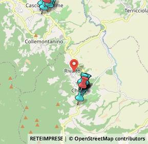 Mappa SP 48 del Monte Vaso, 56034 Chianni PI (2.321)