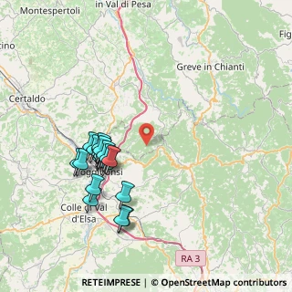 Mappa Localita Marciano, 50021 Barberino Val D'elsa FI, Italia (7.7395)