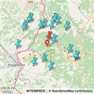 Mappa Localita Marciano, 50021 Barberino Val D'elsa FI, Italia (4.383)