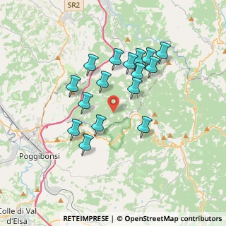 Mappa Localita Marciano, 50021 Barberino Val D'elsa FI, Italia (3.30688)