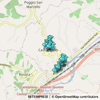 Mappa Via Sabatucci, 60031 Castelplanio AN, Italia (0.5575)