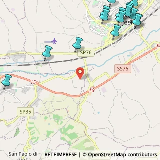 Mappa Via Ponte Pio, 60030 Monte Roberto AN, Italia (3.69563)