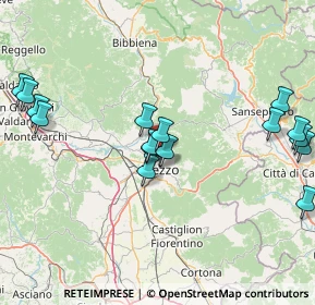 Mappa Localita' Case Nuove Di Ceciliano, 52100 Arezzo AR, Italia (17.61588)