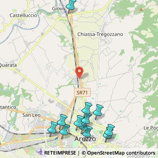 Mappa Localita' Case Nuove Di Ceciliano, 52100 Arezzo AR, Italia (3.22)