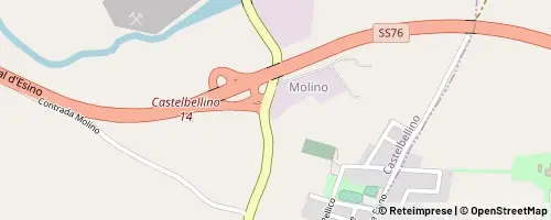 Mappa Castelbellino