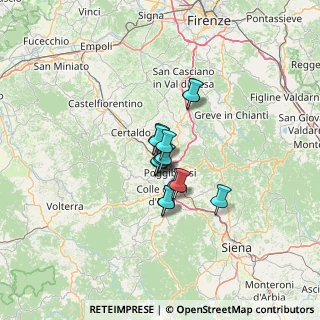 Mappa Via Pisana, 50028 Barberino Tavarnelle FI, Italia (7.45857)